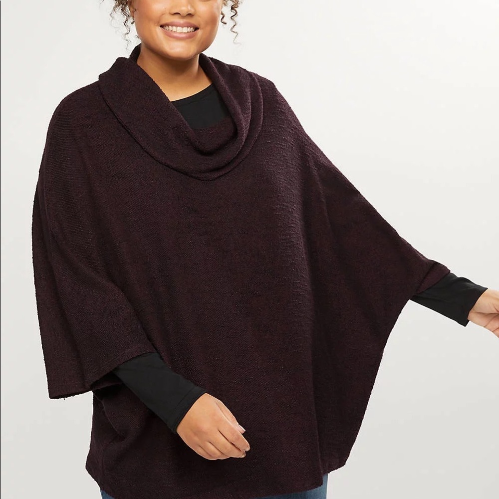 Lane Bryant Cowl Neck Poncho Sweater 14/20